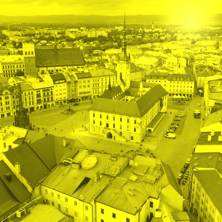Olomouc z výšky
